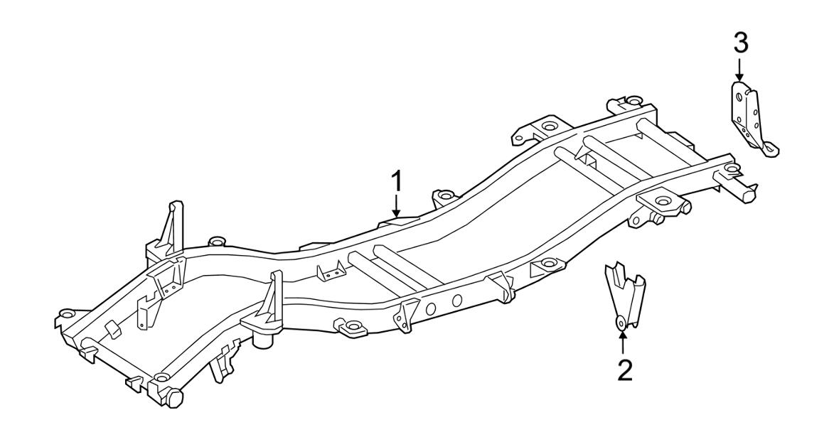 Mercedes Differential Mount 4603500132